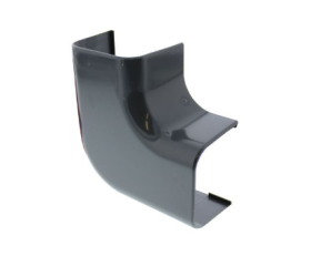 Canalit Platte bocht 90x65mm antraciet 941766