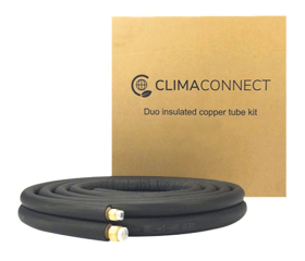 Climaconnect koelleidingset met flarewartels 1/4-1/2 lengte 6 meter CC-KIT-0204-6