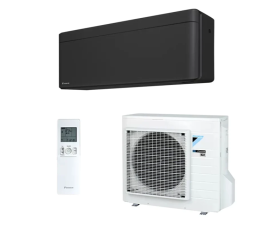 Daikin Stylish set zwart FTXA50CB+RXA50B8 kW + ingebouwde wifi