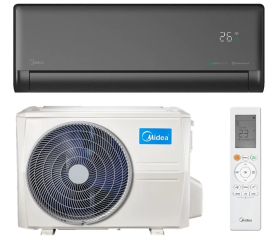 Midea Solstice EZB-09HRD6-I 2,5 kW set zwart met Wifi 