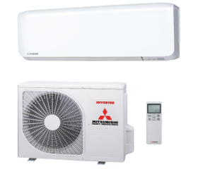 Mitsubishi Heavy Premium SRK35ZS-WF+SRC35ZS-W2 3,5kW set wit inclusief ingebouwde WF-RAC wifi interface