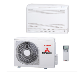 Mitsubishi Heavy vloermodel SRF35ZS-W+SRC35ZS-W2 3,5 kW set