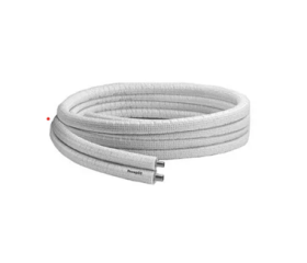 Rcool Duo koelleiding geïsoleerd 3/8-5/8 lengte 20 meter wit
