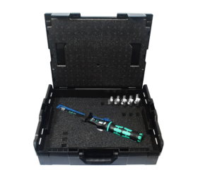 Super Stars MOMENT-X airco/warmtepomp momentsleutelset met Wera X7 sleutel 10-100NM + insteekbekken