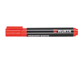 Würth Standaard markeerstift permanent rood 1.5-3mm 1 stuk 0967915302