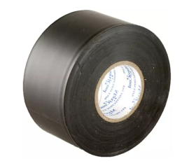 Zelfklevende tape, matzwart breedte 48mm, rol 22 m